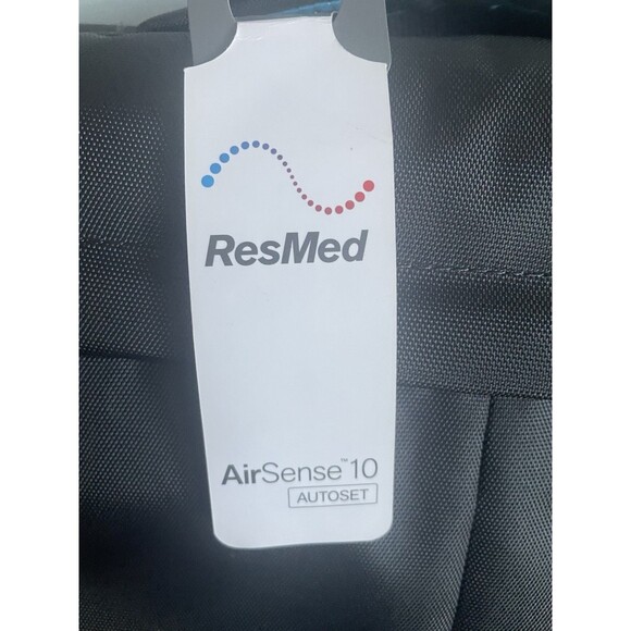 ResMed AirSense 10 AutoSet CPAP Travel Bag Carry Case Organizer Gray - Picture 2 of 8